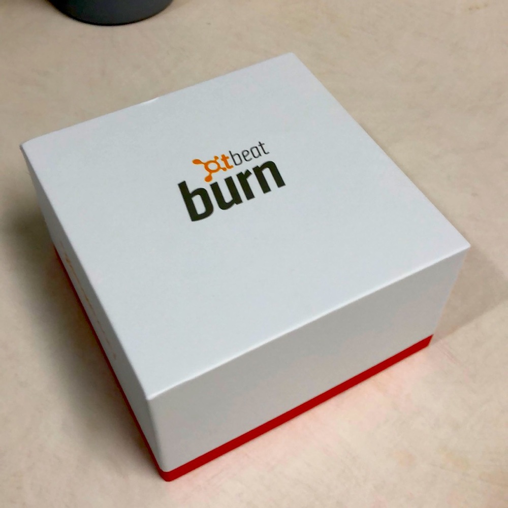 Orange theory ot beat burn heart rate monitor.